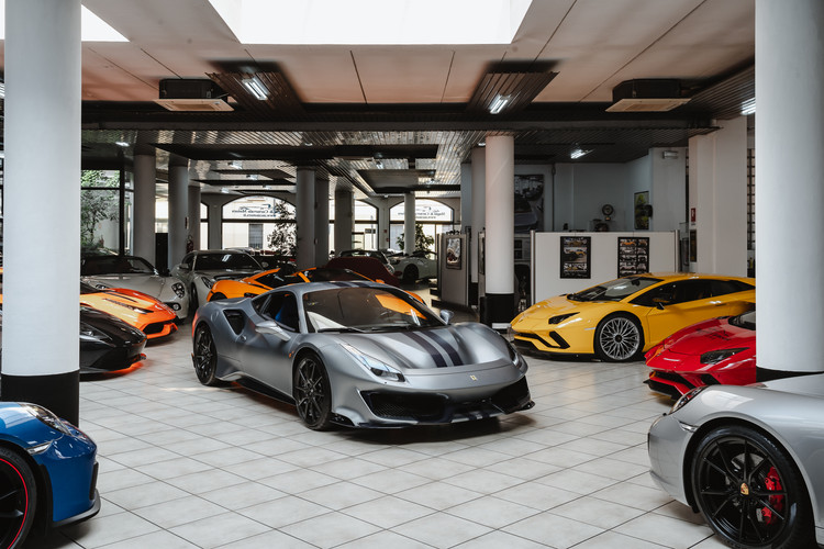 dealer showroom